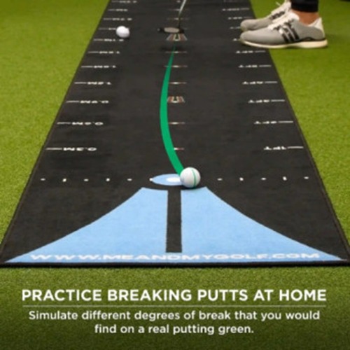 PGA 교습가가 만든 영국 프리미엄 골프 퍼팅매트 골프 퍼팅연습기 라이연습기  퍼터연습기